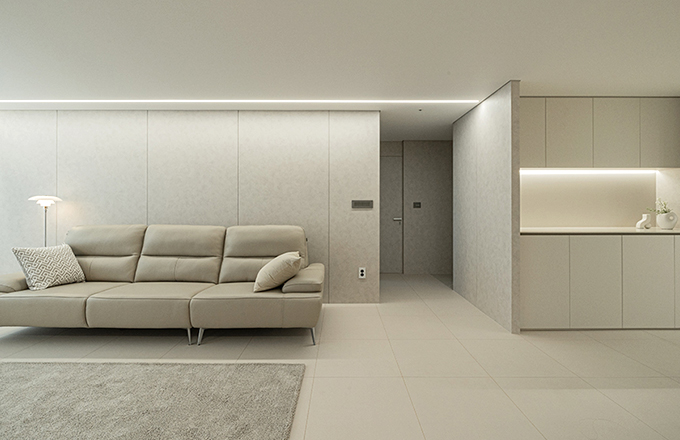 체리색 몰딩으로 가득했던 서초 34평 아파트 리모델링 현장