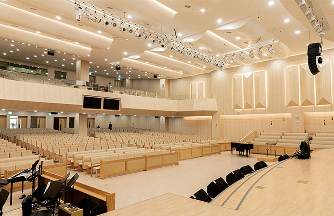 마음의 안식과 편안함을 주는 교회인테리어