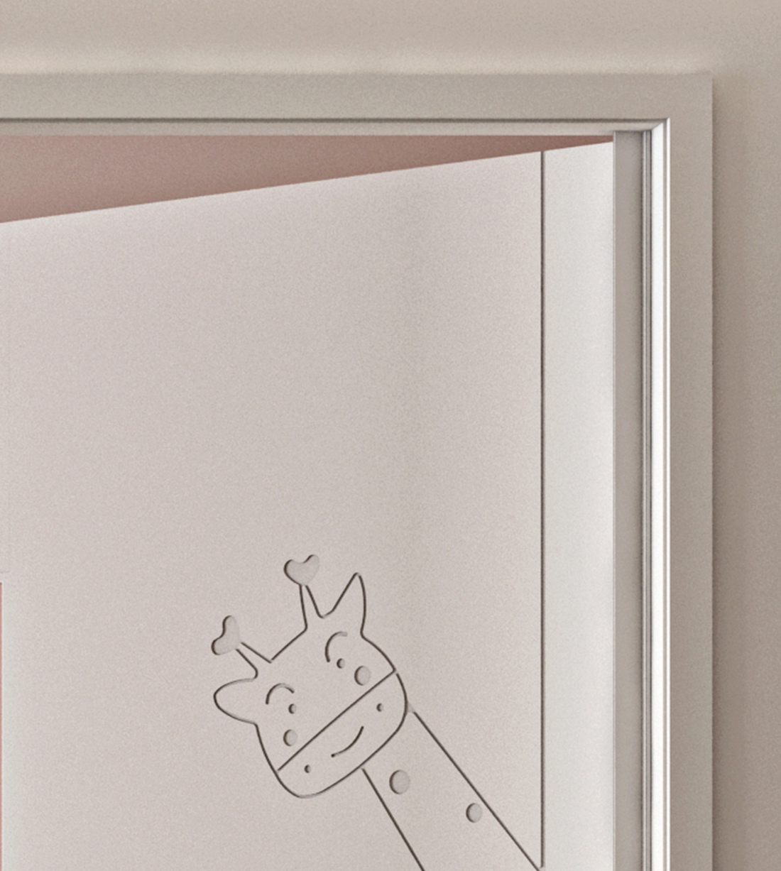 여닫이 손끼임 방지 커버