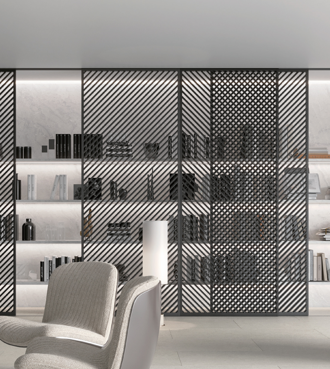 리안 200 간살 슬라이딩 도어