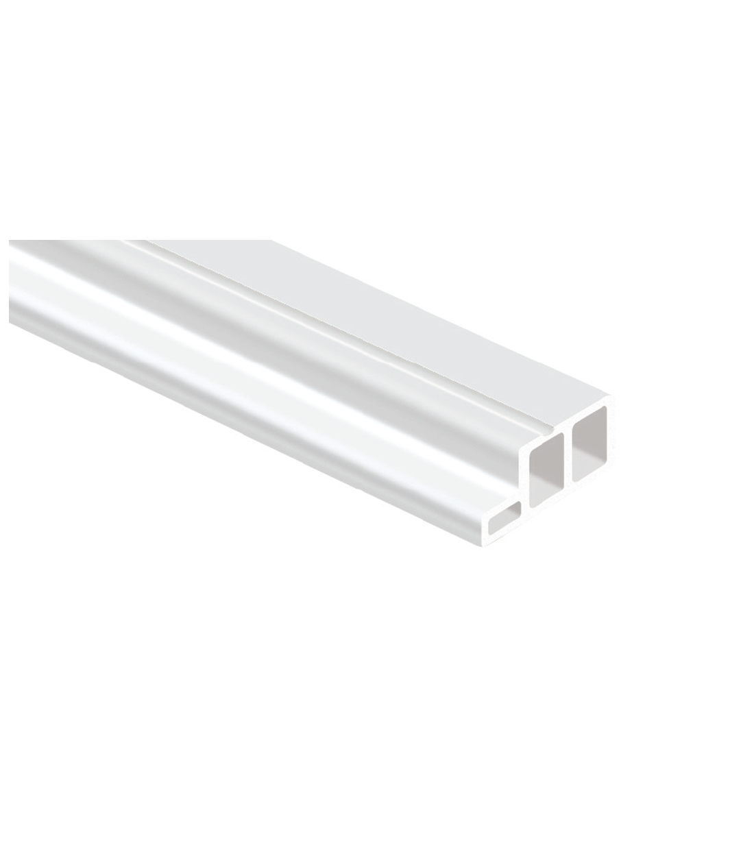[PVC Moulding] White 2-Step Large