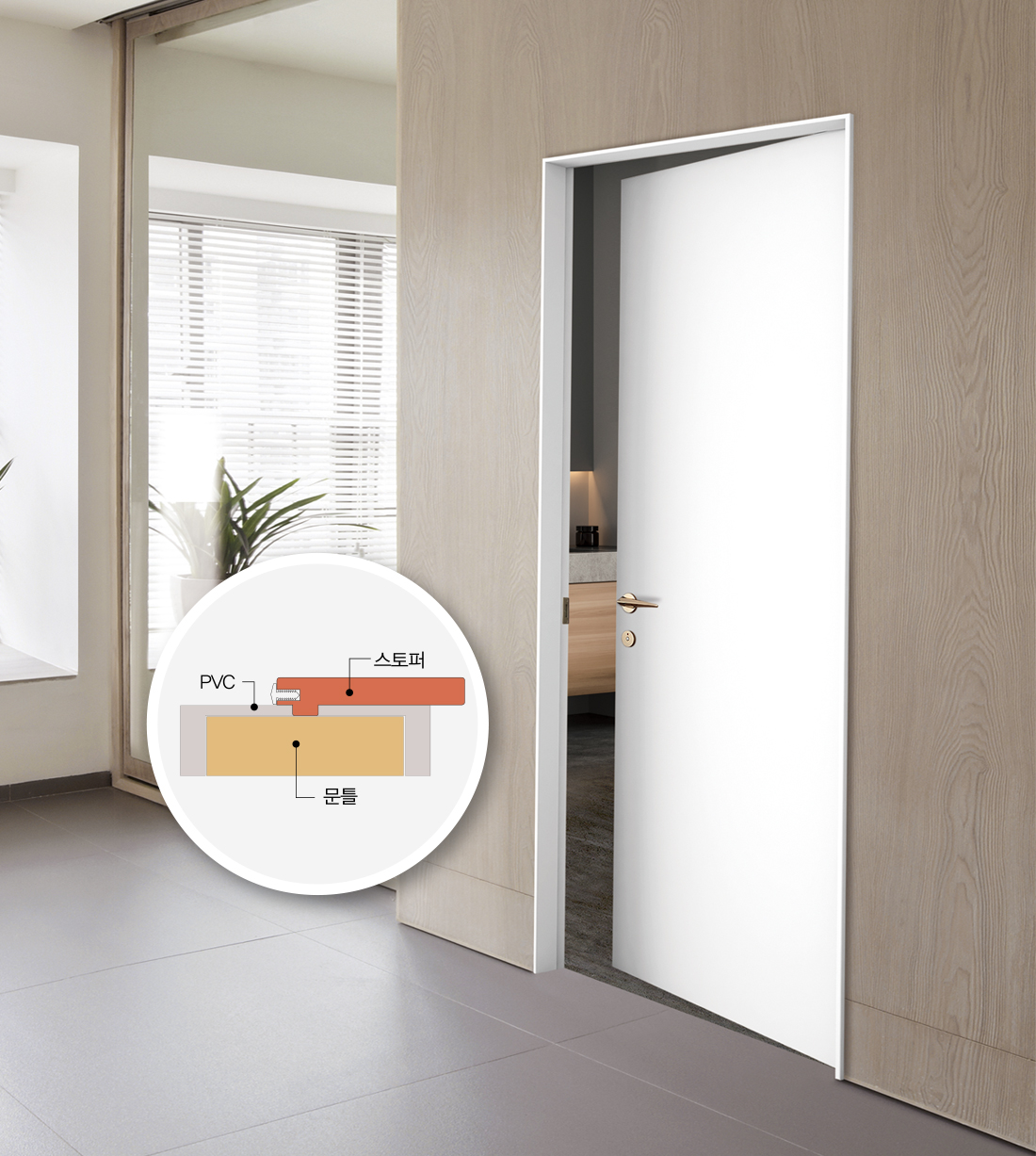 Adjustable Slim Door Frame