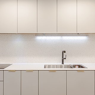 Soft Sensibility Kitchen Interior Design